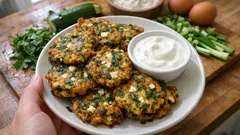 Semizotu mücveri tarifi: dışı çıtır, içi yumuşacık (yağ çekmeden)