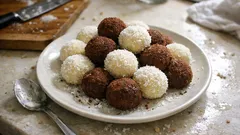 Az malzemeyle Aşk Lokumu: sütlü irmik tatlısını top top hazırlayın