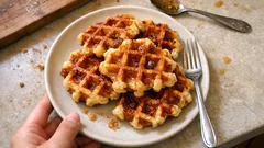 İnci şekerli Liège waffle tarifi: dışı karamelli, içi yumuşacık mayalı Belçika waffle’ı