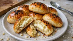 Mayasız 3-2-1 Poğaça: Yoğurtlu hamurla yumuşacık, çabucak hazır