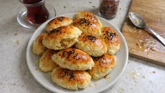 Mayasız patatesli poğaça: pamuk gibi yumuşak, beklemeden fırına