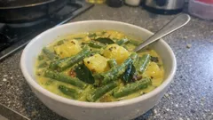 Hindistan cevizi sütlü Sri Lanka usulü taze fasulye köri: kadife soslu pratik tarif