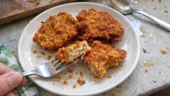 İstiridye mantarından vegan şinitzel: dışı çıtır, içi sulu, tam kıvamında