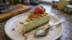 Antep fıstıklı cheesecake: kıvamı garanti, ipeksi dokulu tarif