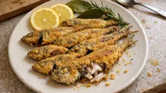 Fırında mısır unlu istavrit: kızartma tadında, daha hafif ve çıtır