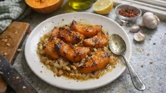 Bal kabağıyla farklı bir fırın yemeği: Zeytinyağlı ekşili Sinkonta tarifi