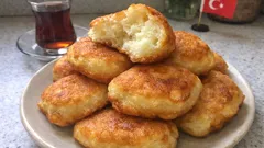 Maya bekletmeden yoğurtlu pişi: dışı hafif çıtır, içi pamuk gibi