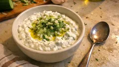 Akşam yemeğine ferahlık: koyu kıvamlı Tzatziki (Yunan cacığı) tarifi