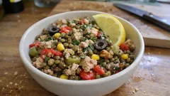 Mercimekli Ton Balığı Salatası: Tok Tutan, Pratik ve Sosu Dengeli Tarif