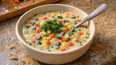 Rengârenk Sütlü Sebze Çorbası: Kıvamı Tam Tutan, Hafif ve Doyurucu Tarif