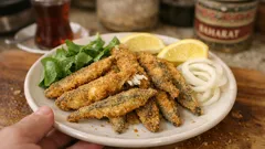 Yağ çekmeden çıtır balık tava: mısır unuyla tavada tam kıvamında kızartma