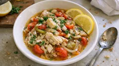 Tek tavada mezgit buğulama: domates, biber ve limonla yumuşacık balık tarifi