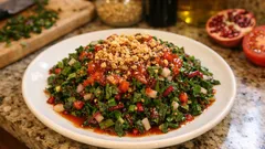 Pancar Yapraklı Bezirgan Salatası: Ocak Açmadan 10 Dakikada Doyurucu Meze