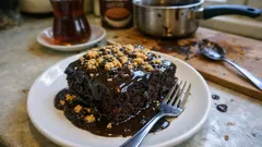 Demli çay aromalı çaylı ıslak kek: sosu içine çeken yumuşacık tarif