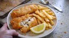 Evde Fish and Chips: maden suyuyla çıtır balık, iki kez kızaran patatesle lokanta kıtırlığı