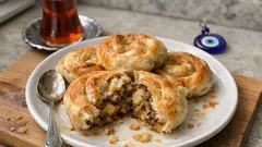 Gül börek gibi: Patatesli kıymalı böreği kat kat çıtır yapmanın pratik yolu