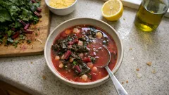 Pancar Yaprağı Çorbası: Mısır unuyla kıvam alan, limonla ferahlayan pratik tarif