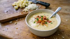 Tam kıvamında kremalı patates çorbası: ipeksi dokuyu evde yakalayın