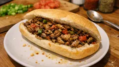 Evde mantar kokoreç: istiridye mantarıyla ekmek arası sokak lezzeti