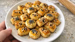 Mahlepli Tuzlu Kuru Pasta: Kıyır kıyır, çay saatine tam ölçü tarif