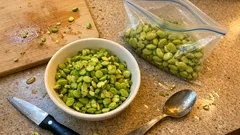 Taze baklayı çiğden dondurucuya atın: kış boyu çözündürmeden kullanın