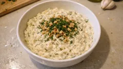 Yoğurtlu Kereviz Salatası: Ceviz ve Sarımsakla 15 Dakikada Hazır