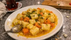 Portakallı zeytinyağlı kereviz: Kokusunu dengeleyen, tam kıvamında kış yemeği tarifi