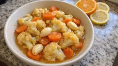 Portakallı Karnabahar Yemeği: Zeytinyağlıya ferah bir narenciye dokunuşu