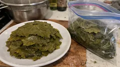 Asma yaprağını buzlukta saklamanın pratik yolu: 6 adımda kışa hazırlık