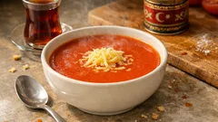 Lokanta usulü domates çorbası: pürüzsüz kıvam ve çiğ kokusunu alan pratik tarif