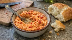 Kahvaltıya çok yakışan Urnabes: beyaz peynir ve köz biberle 10 dakikada sürmelik meze