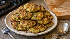 Yağ derdi olmadan fırında karnabahar mücveri: içi yumuşak, dışı hafif kızaran