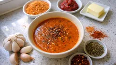 Topaklanmayan sarımsaklı tarhana çorbası: soğuk suyla açma yöntemi