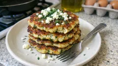 Haşlanmış patatesle yumuşacık patatesli pankek: kahvaltıya tuzlu bir alternatif