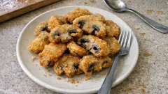 Fırında sodalı mantar: soğuk maden suyuyla çıtır kaplama, içi yumuşacık