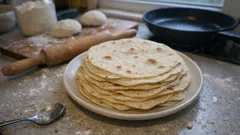 Tavada lavaş ekmeği tarifi: incecik, yumuşak ve dürümlük