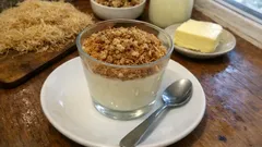 Kıtır Kadayıflı Muhallebi: Kupte pastane havası veren kat kat tatlı tarifi