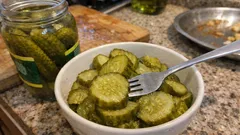 Dilimli salatalık turşusu: elma sirkesiyle kütür kütür, ölçüsü tam kavanoz tarifi