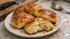 Pastane usulü Karaköy poğaçası: dışı gevrek, içi yumuşak ev tarifi