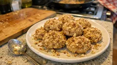 Ağızda dağılan nişastalı cevizli kurabiye: çay saatine tam kıvamında tarif