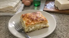 Fırınsız tavada yalancı su böreği: yufkayla kat kat, yumuşacık