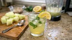 Kavunlu limonata tarifi: Nane ve buzla 5 dakikada ferah bir yaz içeceği