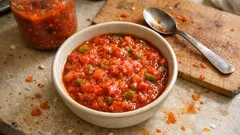 Kışlık konserve menemen: Yaz domatesiyle kavanozda hazır, kışın 5 dakikada sofrada