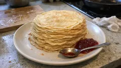 Sodalı krep tarifi: ipek gibi yumuşak, incecik ve kolay çevrilen krepler