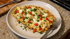 Karnabaharlı omlet tarifi: yumuşacık, hafif ve tok tutan kahvaltılık