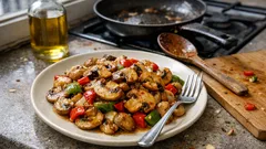 Tereyağlı mantar kavurma: sulandırmadan, tek tavada 15 dakikada