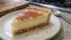 Kıtır tabanlı Melktert tarifi: tarçınlı süt kremasıyla tam kıvamında tart