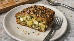 Borcamda patatesli kek: börek tadında, yumuşacık tuzlu kek tarifi