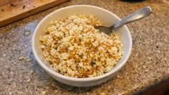 Tel şehriyeli kuskus pilavı: 15 dakikada tane tane, tam kıvamında