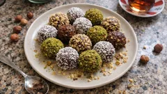 Fırınsız bisküvili truff: 10 dakikada hazırlanan, dağılmayan çikolata topları